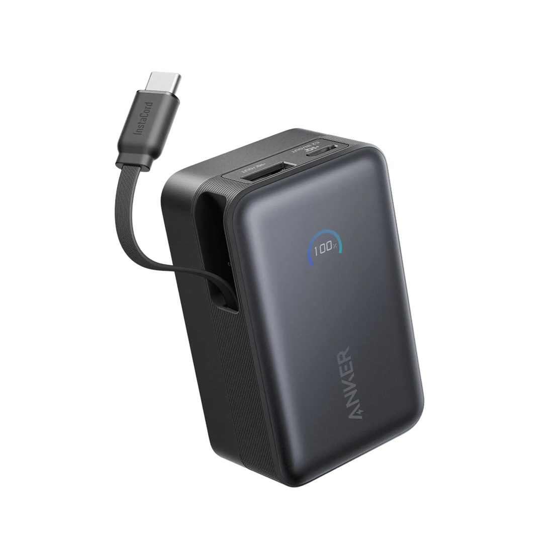 Портативный внешний аккумулятор Anker Nano 10000mAh 45W (A1638H11) Черный