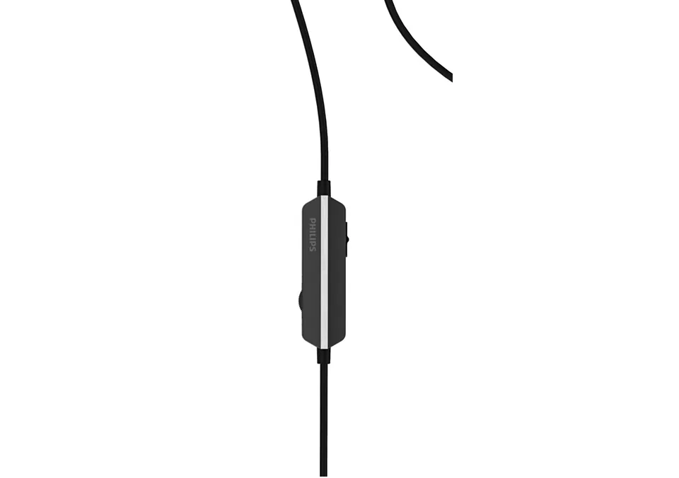Гарнитура PHILIPS TAG4106BK/00, динамики 50 мм, 3,5mm разъем, 1,8м