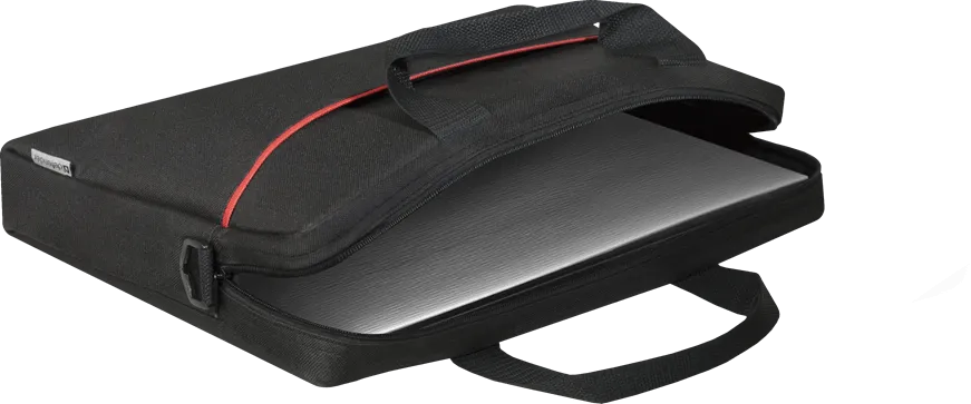 Сумка для ноутбука Defender Lite 15,6" (черный/красный)