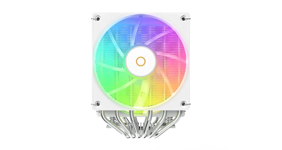 Вентилятор для процессора Ocypus Delta A62 SE WH ARGB TDP 250W 4-pin 1851/1700/1200/AM5/AM4 Белый