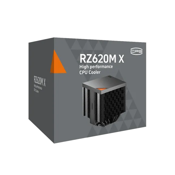 Вентилятор для процессора PCCooler RZ620M X BK TDP 210W 4-pin LGA115X/1200/1700/1851/AM4/AM5 Черный