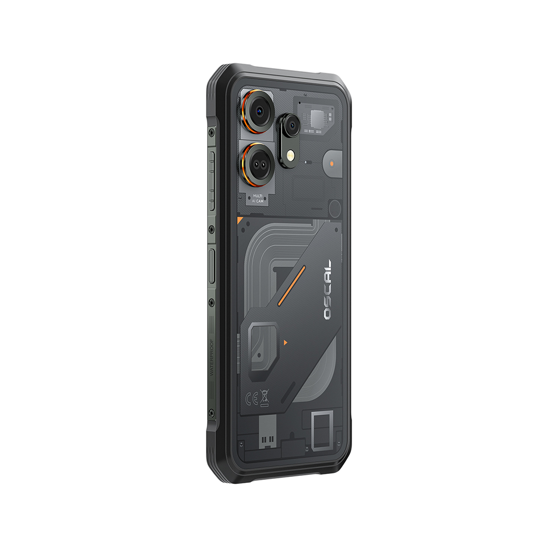 Смартфон OSCAL Marine 3 Rugged Phone 8GB RAM 256GB ROM Black