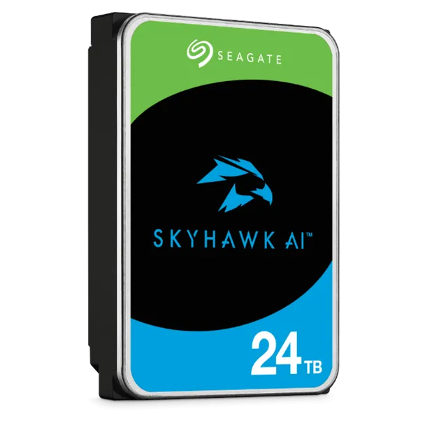 Жесткий диск для видеонаблюдения 24Tb Seagate SkyHawk AI 256Mb 7200rpm SATA3 3.5" ST24000VE002