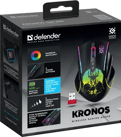 Мышь Defender Kronos GM-695 черная