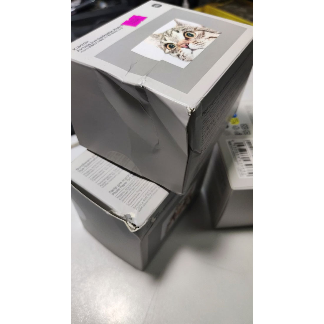 Фотобумага Xiaomi Portable Dye-Sublimation Photo Paper 50 Sheets